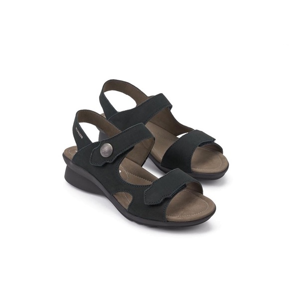 mephisto prudy $300 sandals orthotic comfy black